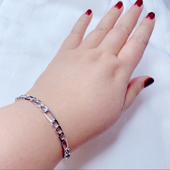 ❣️$25/3❣️ Sliver Plated Chain Bracelet - Picture 3 of 8